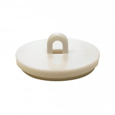 Kleefhaak wit ø20mm met oog 25st Th99420020